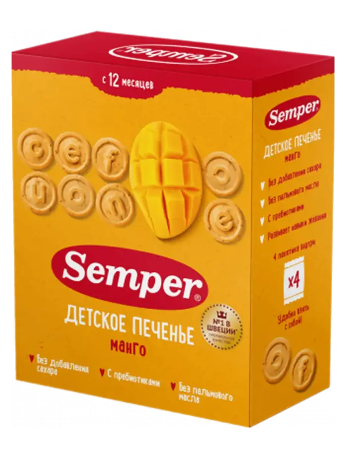 Печенье детское Semper Печенье детское Semper