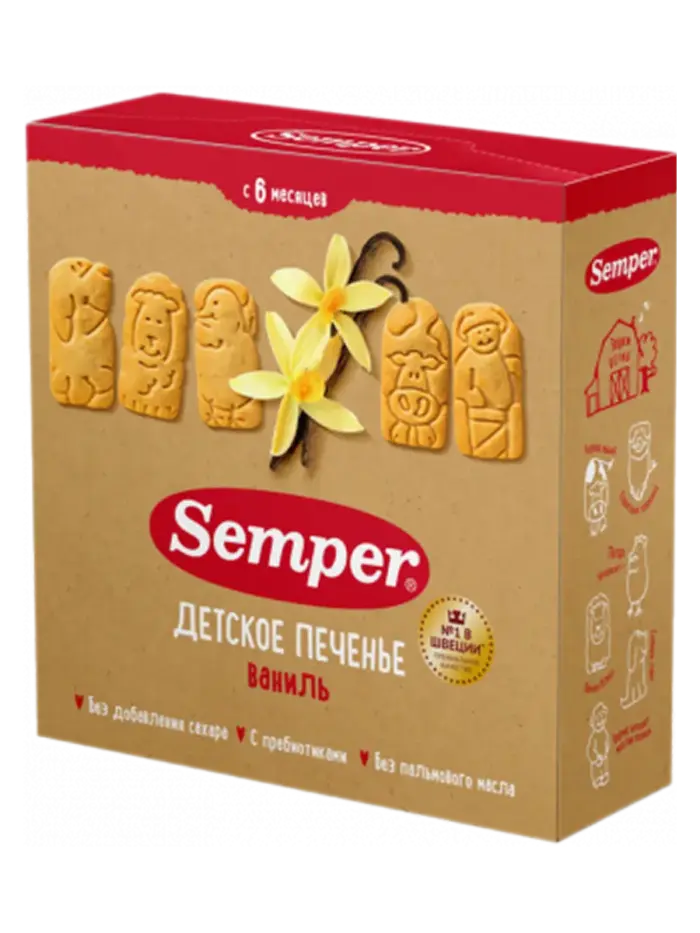 Печенье детское Semper Печенье детское Semper