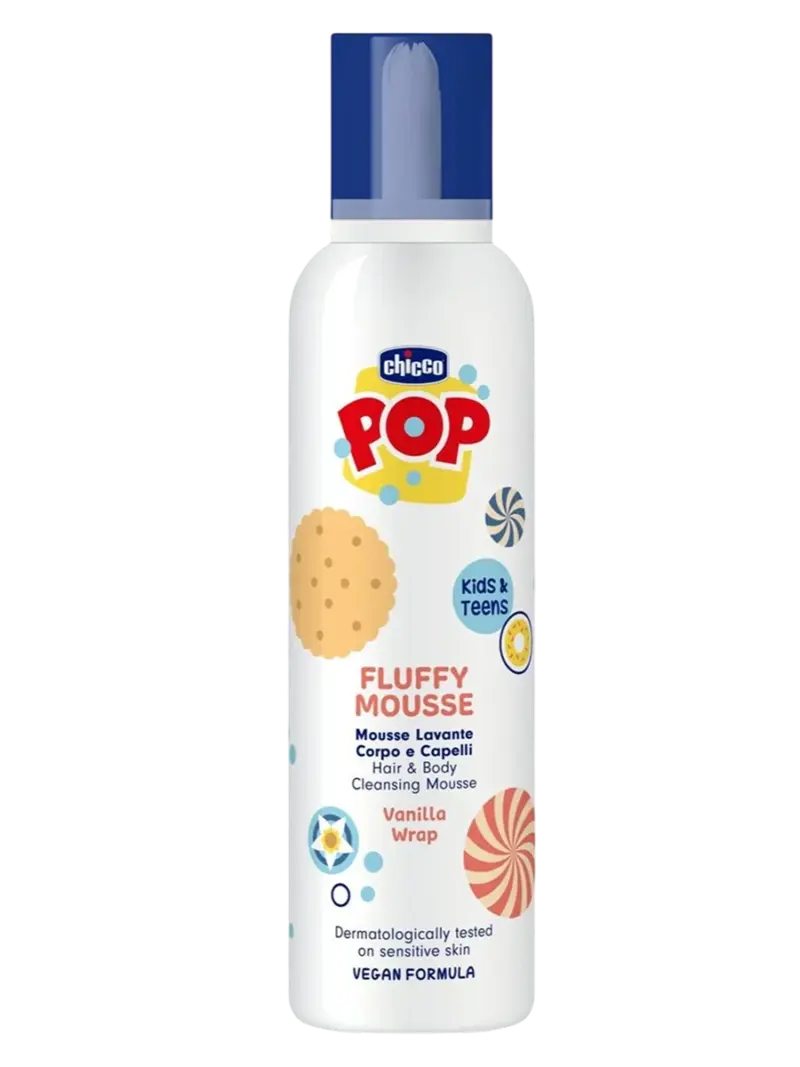 Пена для купания детская Chicco POP 2 в 1