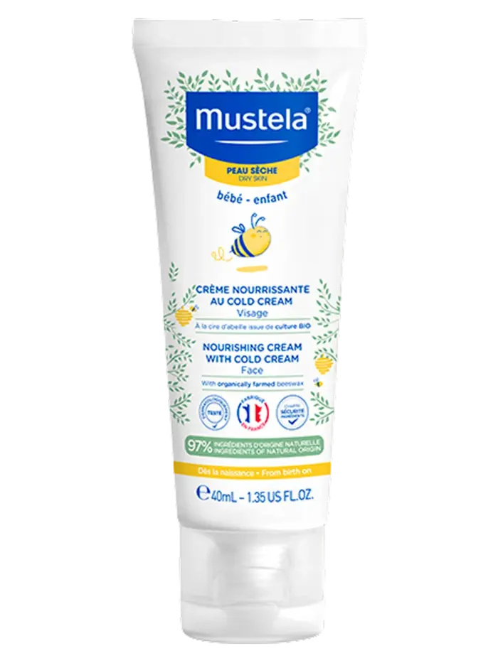 Крем для лица питательный Mustela с колд-кремом
