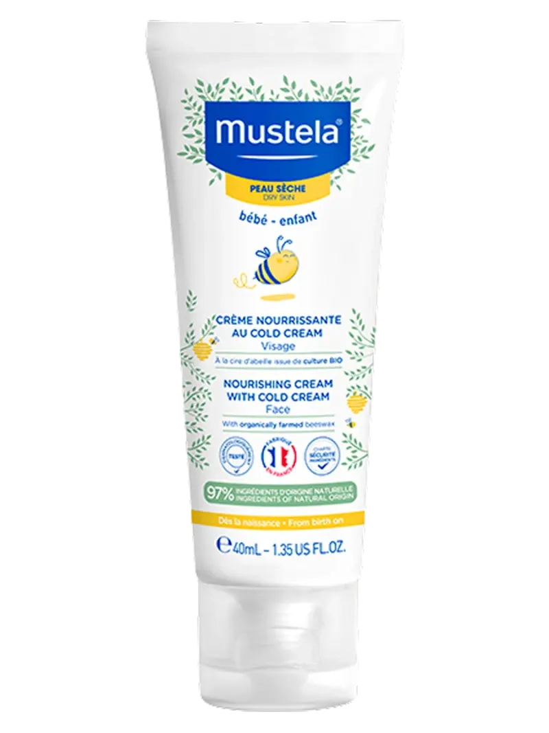 Крем для лица питательный Mustela с колд-кремом