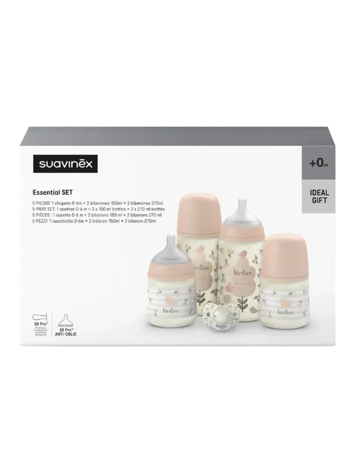 Подарочный набор бутылочек Suavinex Birdies Подарочный набор бутылочек Suavinex Birdies