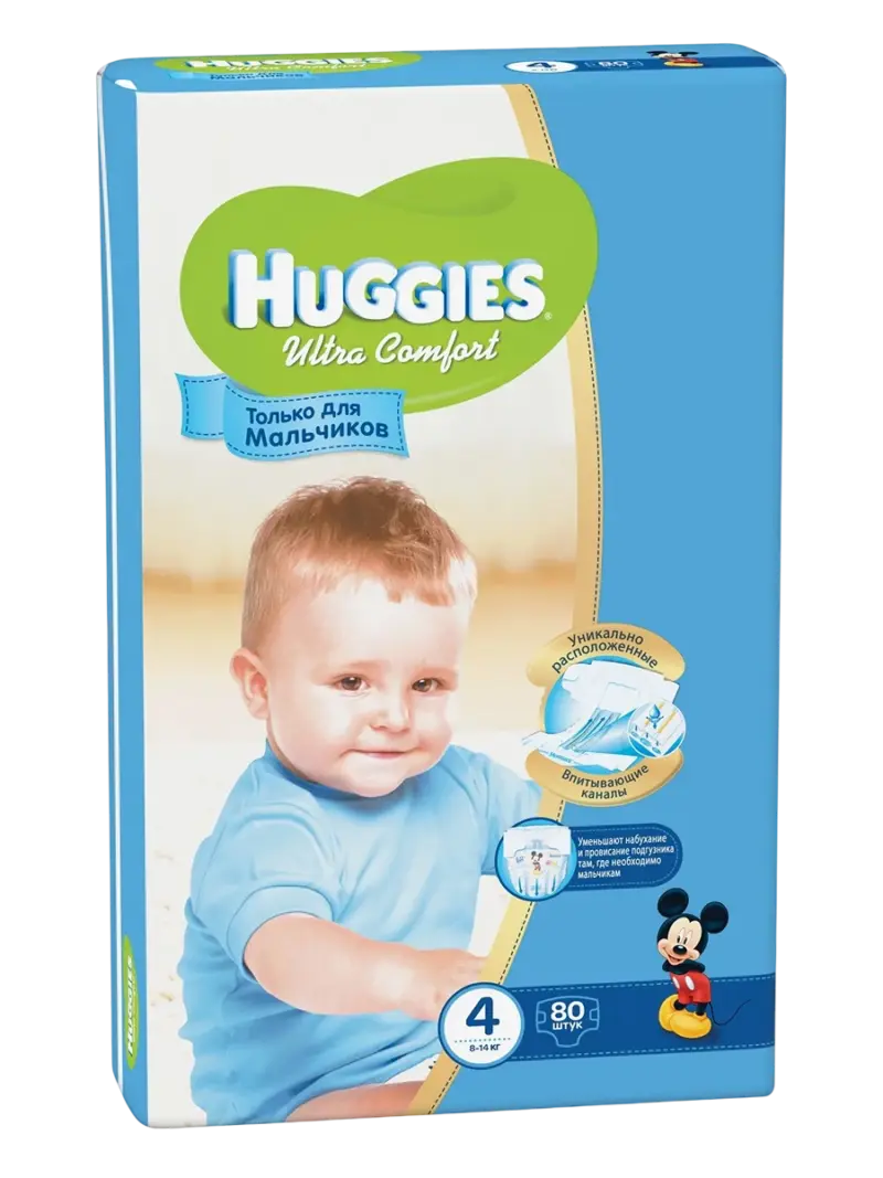 Подгузники детские Huggies Ultra Comfort