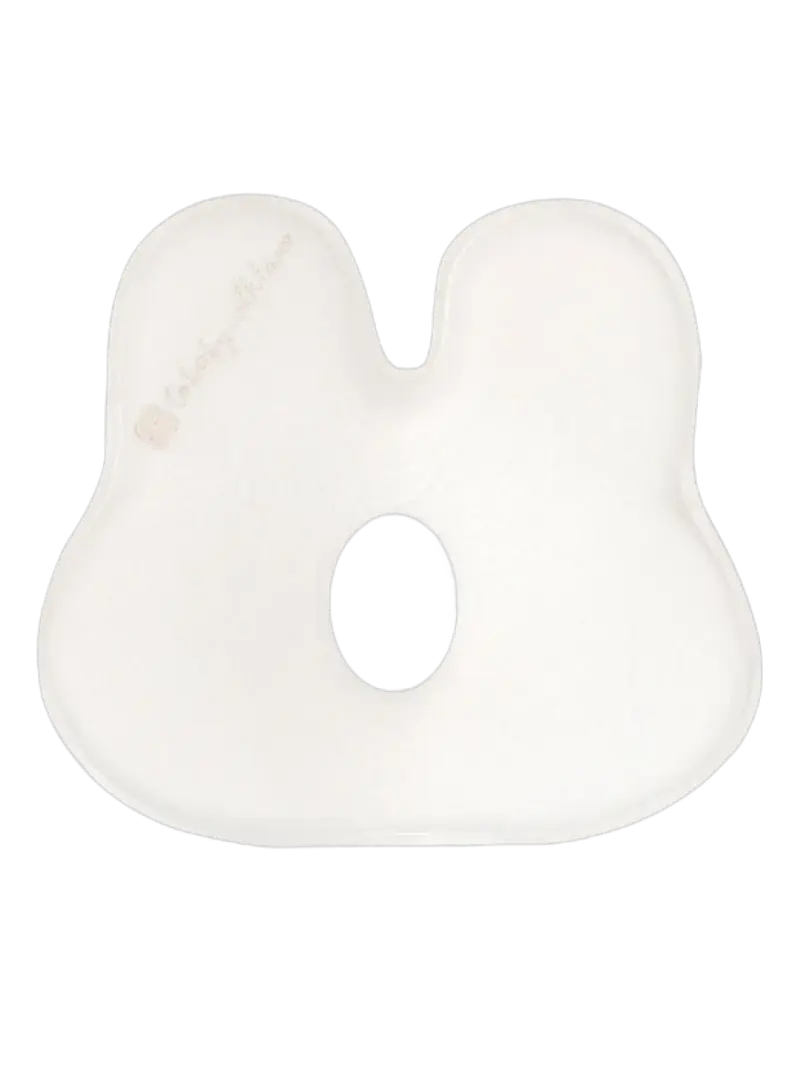 Дышащая ортопедическая подушка для малышей Зайчик KikkaBoo Bunny Airknit White
