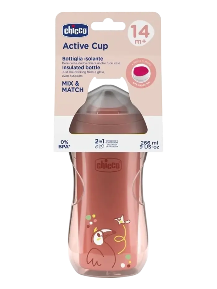 Поильник детский Chicco Active Cup (266 мл) Поильник детский Chicco Active Cup (266 мл)