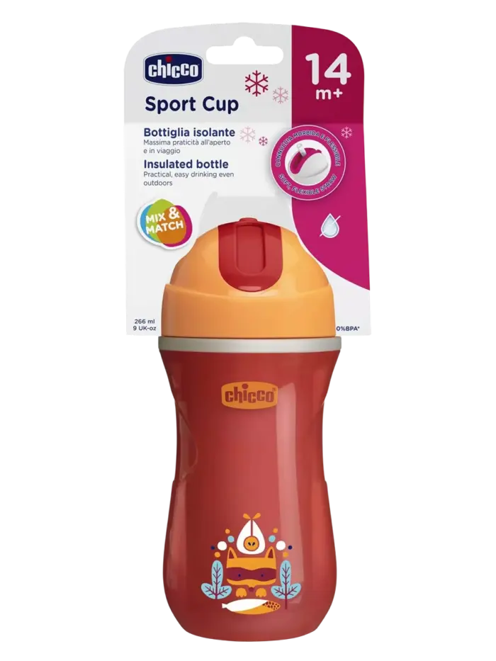 Поильник детский Chicco Sport Cup (266 мл) Поильник детский Chicco Sport Cup (266 мл)