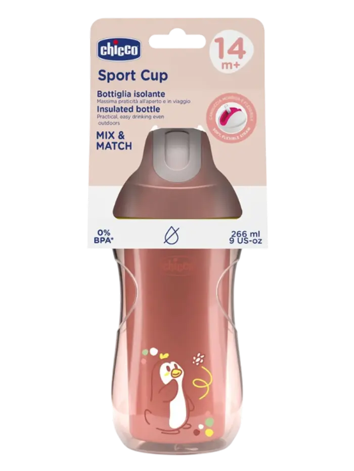 Поильник детский Chicco Sport Cup (266 мл) Поильник детский Chicco Sport Cup (266 мл)