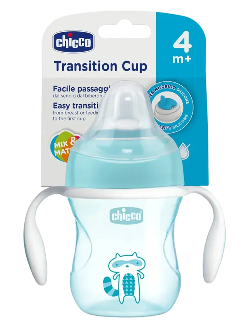 Поильник-непроливайка Chicco Transition Cup