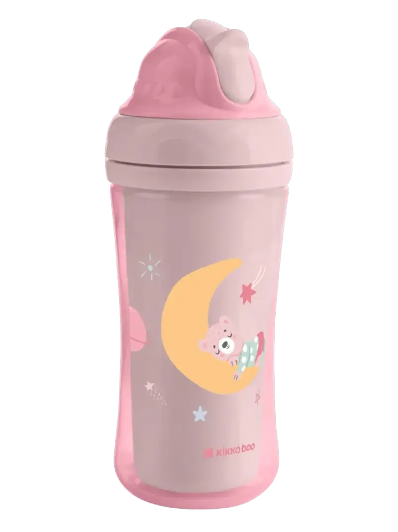 poilnik-s-trubochkoi-kikkaboo-moony-me-pink-1 — купить в Ташкенте | BCstore
