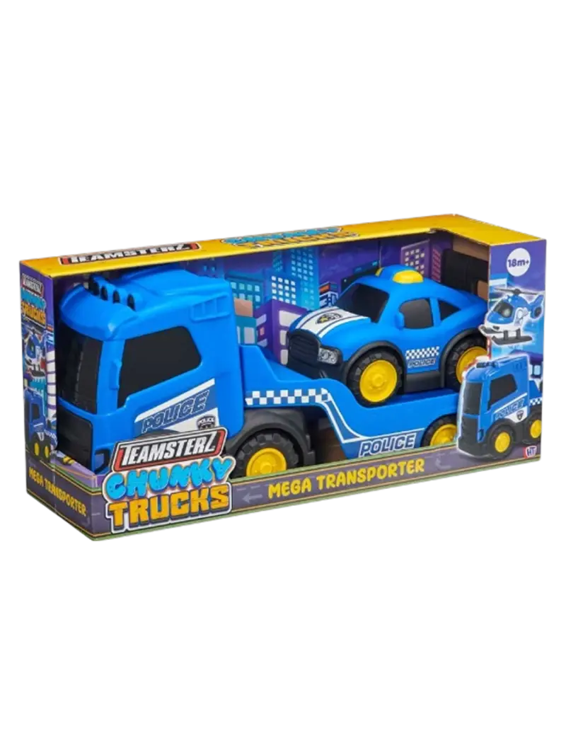Машинка-транспортер HTI Teamsterz Police Mega Transporter