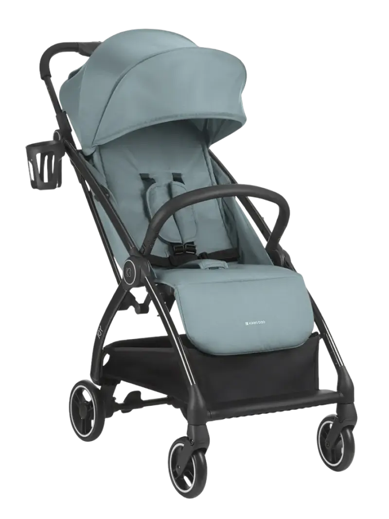 Складная прогулочная коляска с автоматическим сложением KikkaBoo Joy Mint