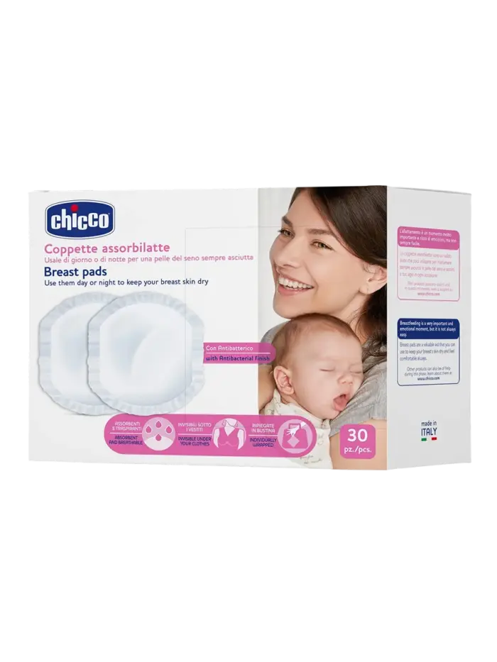 Вкладыши для груди лактационные Chicco