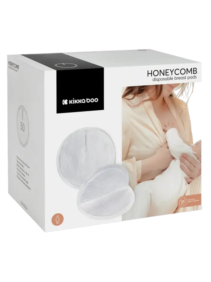 Вкладыши для груди лактационные KikkaBoo Honeycomb Вкладыши для груди лактационные KikkaBoo Honeycomb