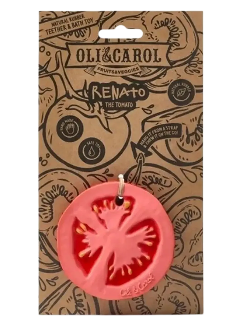Прорезыватель детский из натурального каучука Oli&Carol Морковка Кэти