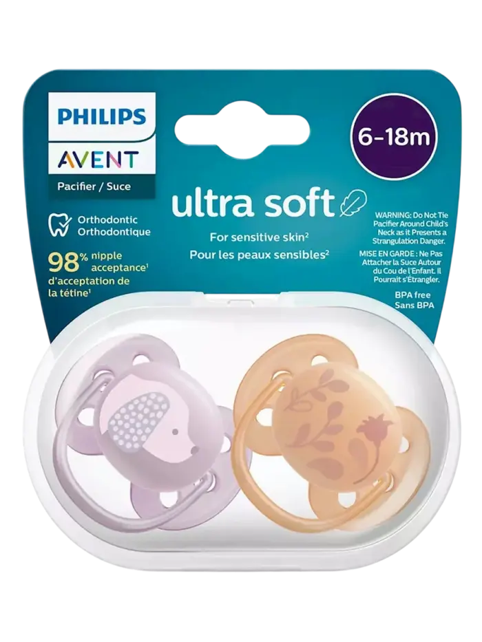 Пустышка ортодонтическая Philips Avent Ultra Soft Пустышка ортодонтическая Philips Avent Ultra Soft