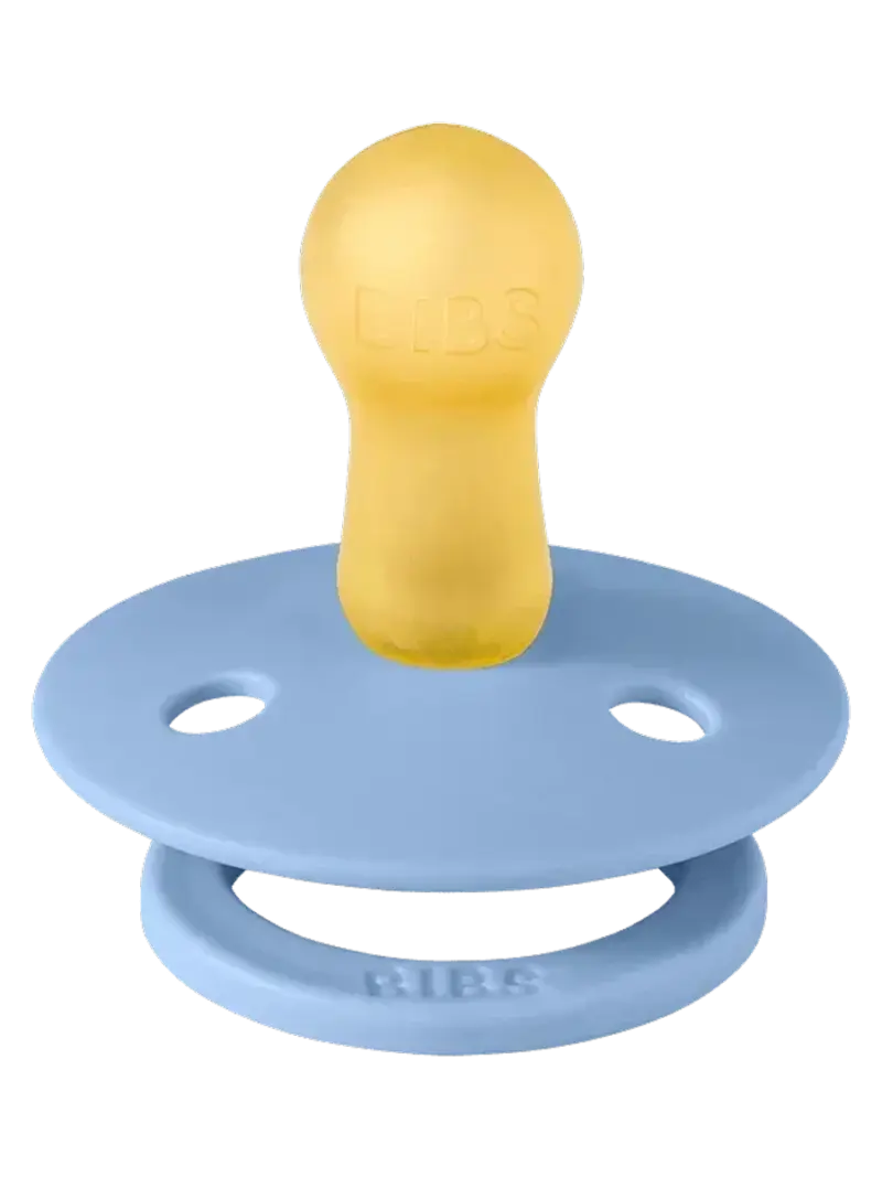 Пустышка латексная BIBS Colour Sky Blue