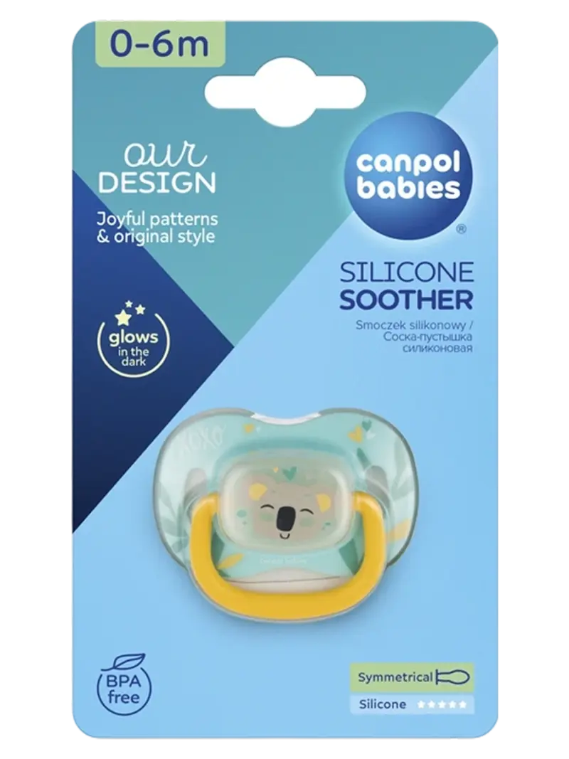 Пустышка силиконовая Canpol Babies Exotic