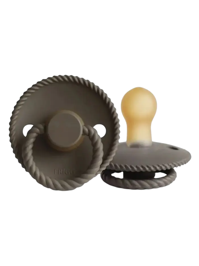 Пустышка латексная Frigg Rope Portobello 0-6 мес Пустышка латексная Frigg Rope Portobello 0-6 мес