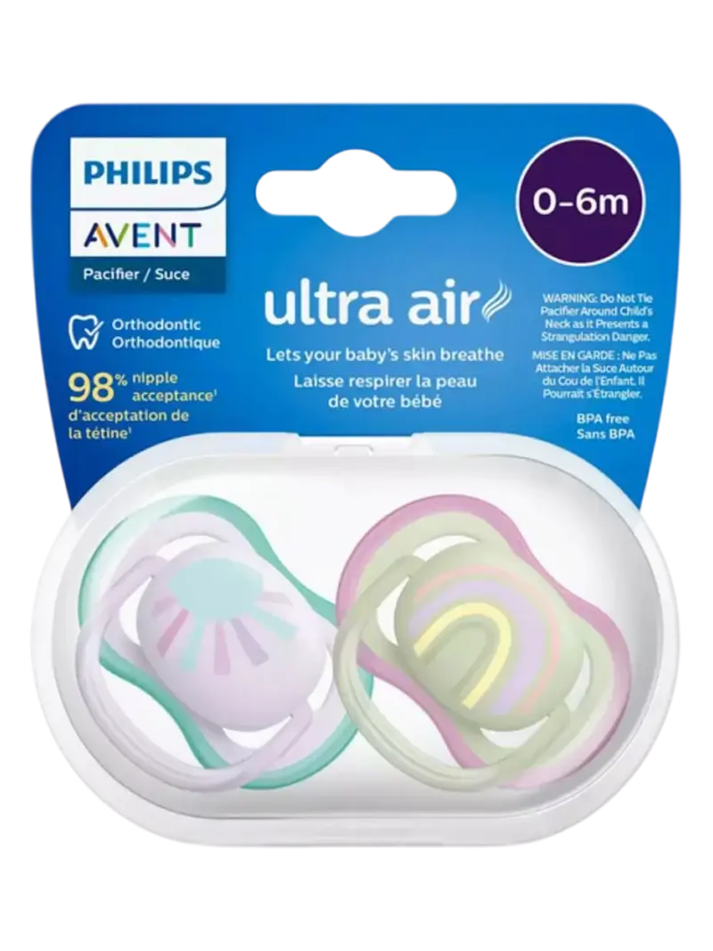 Пустышка ортодонтическая Philips Avent Ultra Air