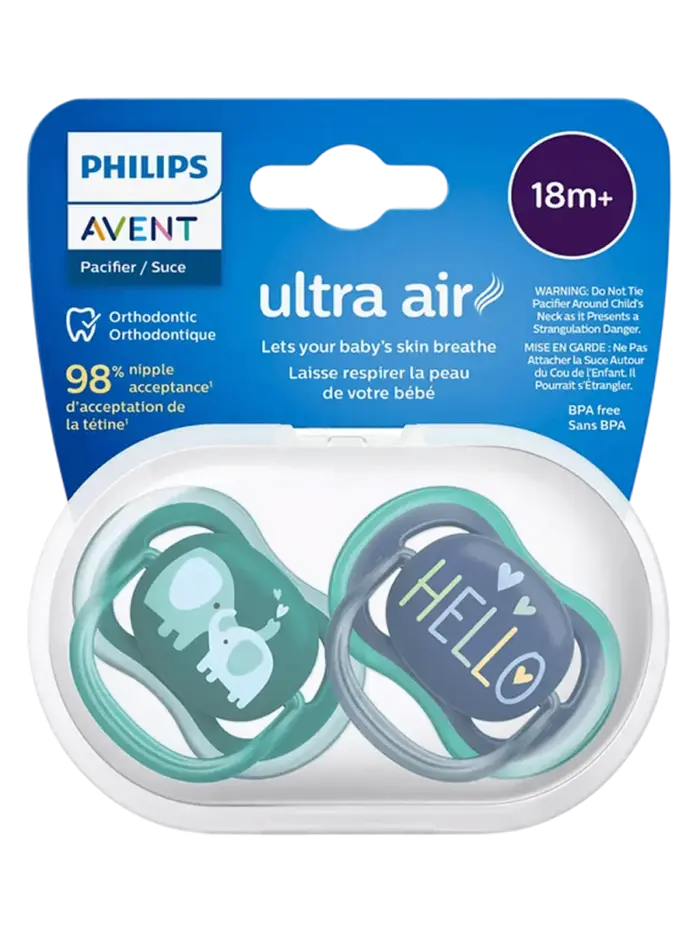 Пустышка ортодонтическая Philips Avent Ultra Air Пустышка ортодонтическая Philips Avent Ultra Air