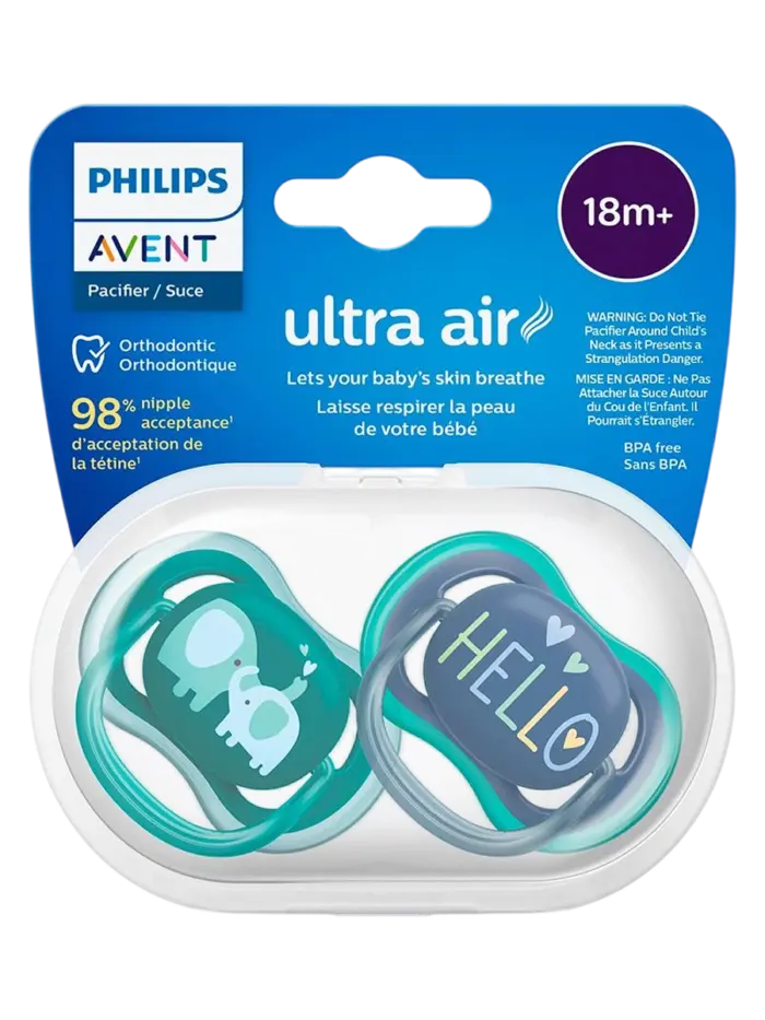 Пустышка ортодонтическая Philips Avent Ultra Air Пустышка ортодонтическая Philips Avent Ultra Air