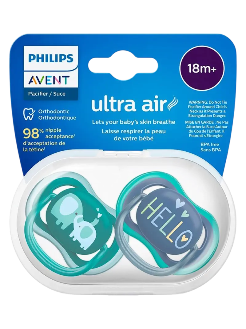 Пустышка ортодонтическая Philips Avent Ultra Air Пустышка ортодонтическая Philips Avent Ultra Air