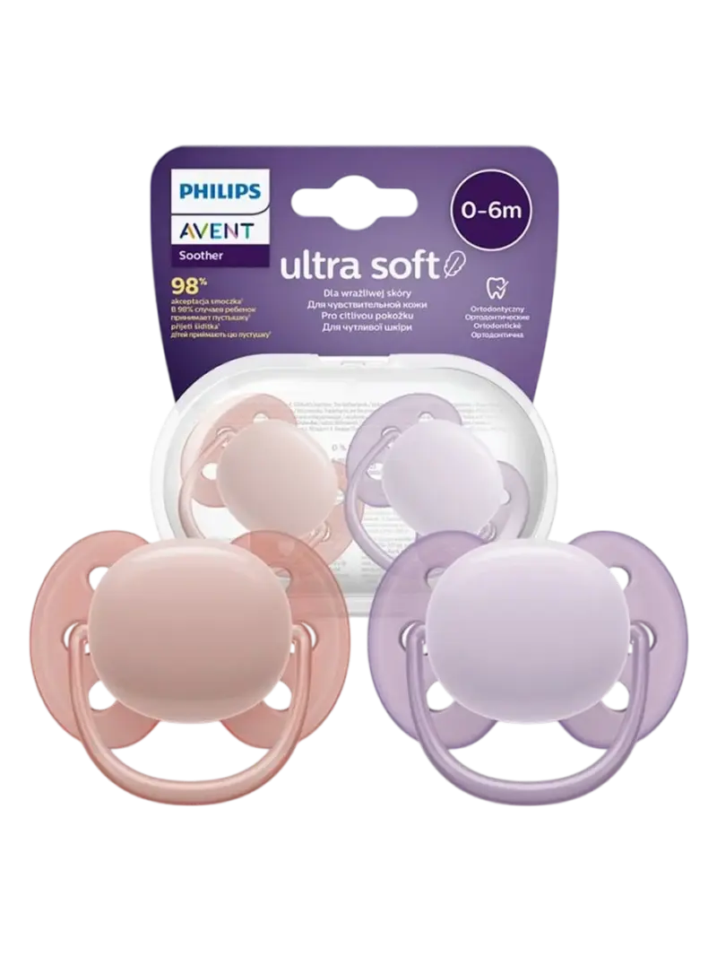 Пустышка ортодонтическая Philips Avent Ultra Soft