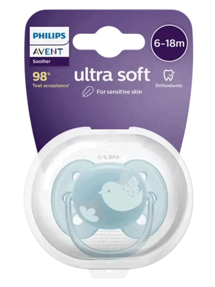 Пустышка ортодонтическая Philips Avent Ultra Soft Пустышка ортодонтическая Philips Avent Ultra Soft