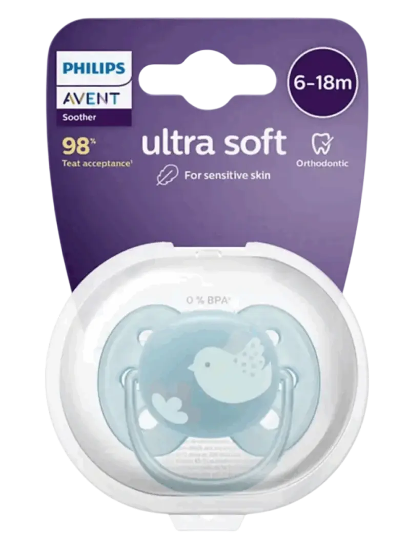 Пустышка ортодонтическая Philips Avent Ultra Soft Пустышка ортодонтическая Philips Avent Ultra Soft