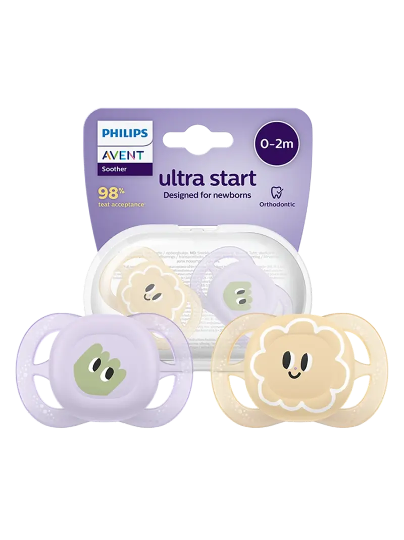 Пустышка ортодонтическая Philips Avent Ultrastart