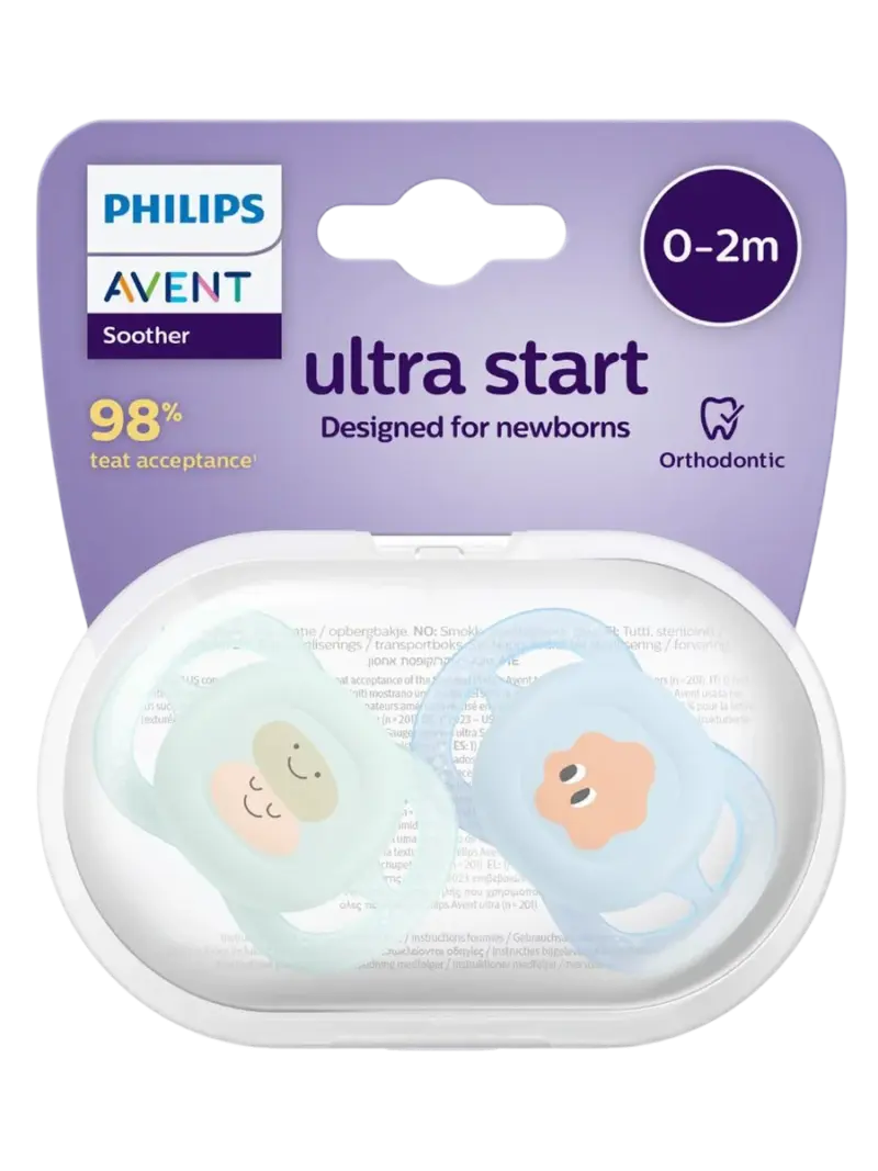 Пустышка ортодонтическая Philips Avent Ultrastart Пустышка ортодонтическая Philips Avent Ultrastart
