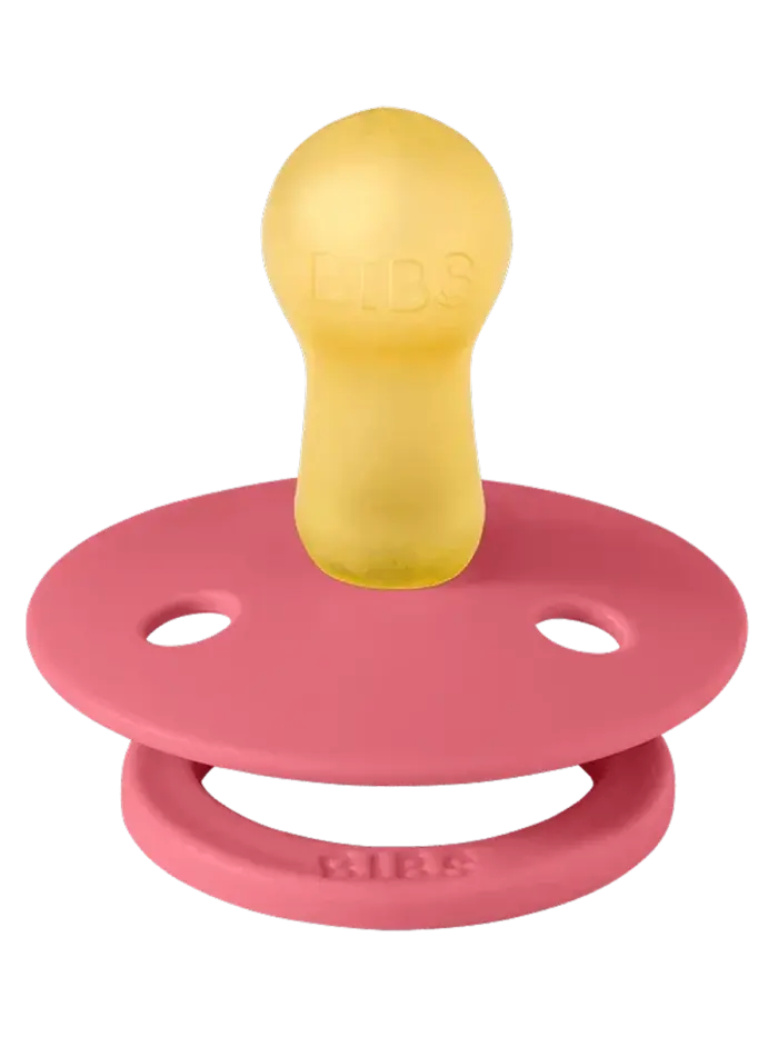 Набор латексных пустышек BIBS Colour Coral-Ruby 2шт