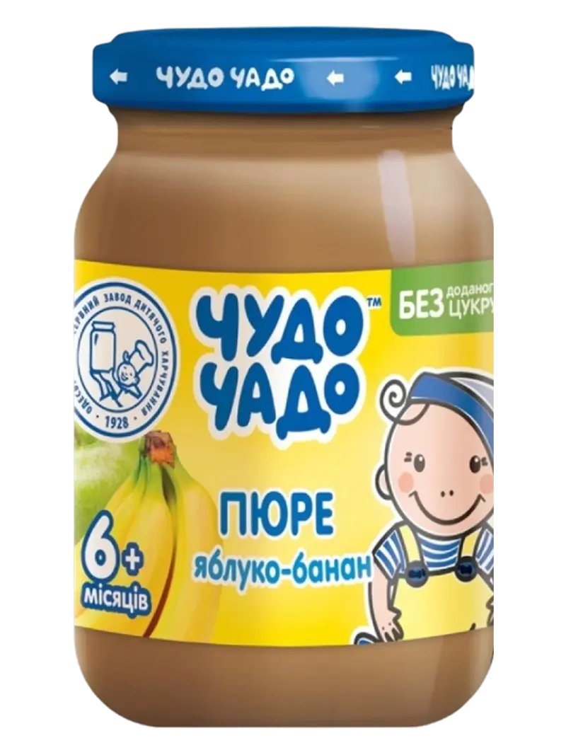 Пюре детское Чудо Чадо яблоко 12+ мес
