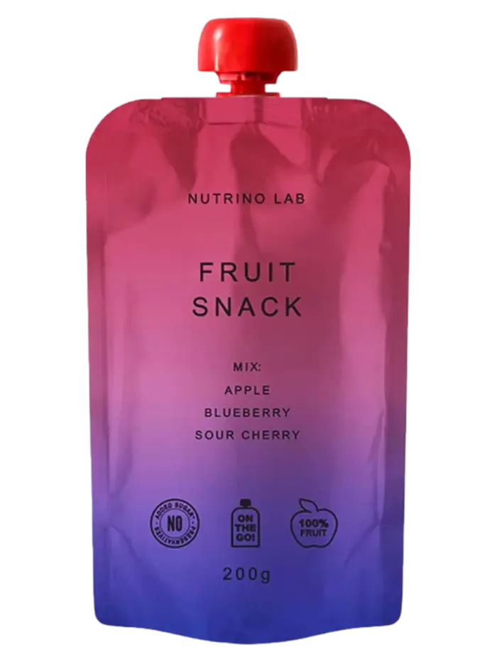 Пюре-смузи детское Nutrino Lab яблоко-черника-вишня 3+ года