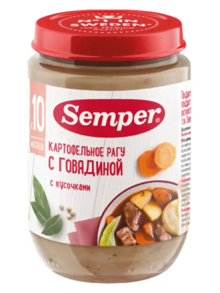 Пюре детское Semper Пюре детское Semper