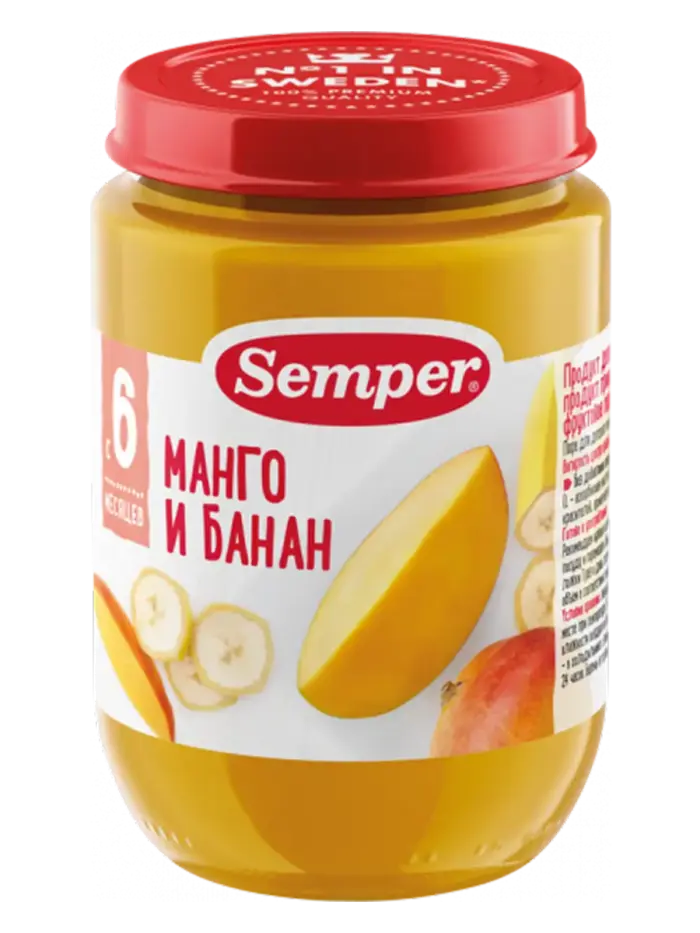 Пюре детское Semper Пюре детское Semper