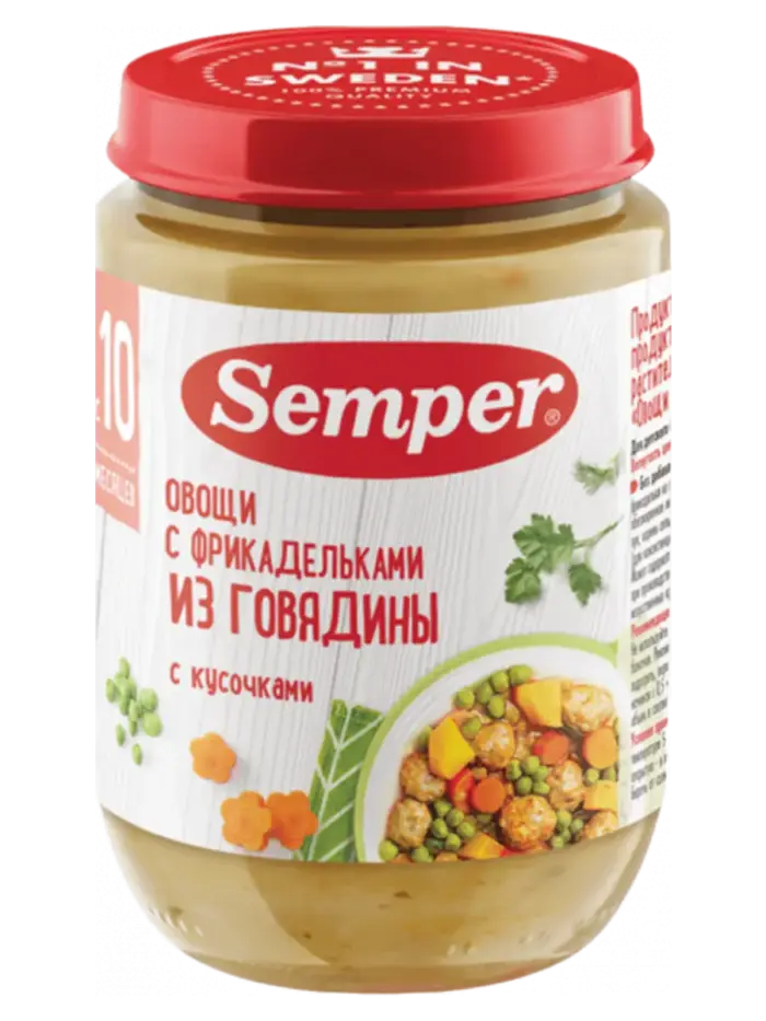 Пюре детское Semper Пюре детское Semper