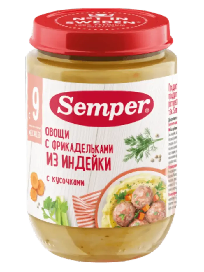 Пюре детское Semper Пюре детское Semper