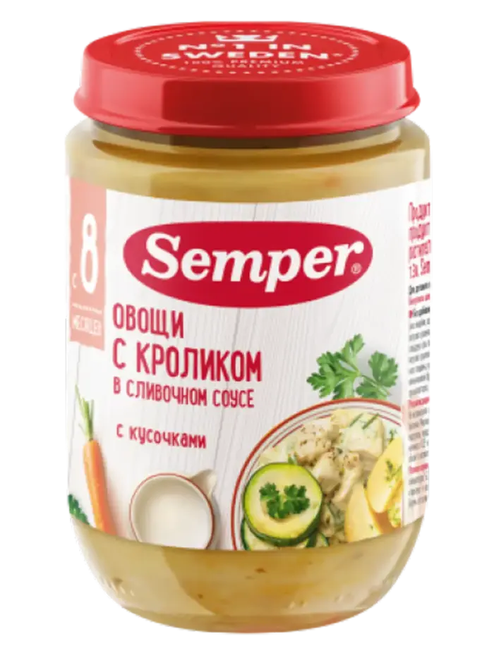 Пюре детское Semper Пюре детское Semper