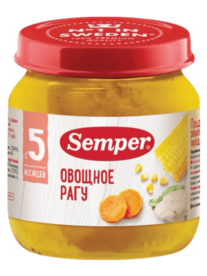 Пюре детское Semper Пюре детское Semper