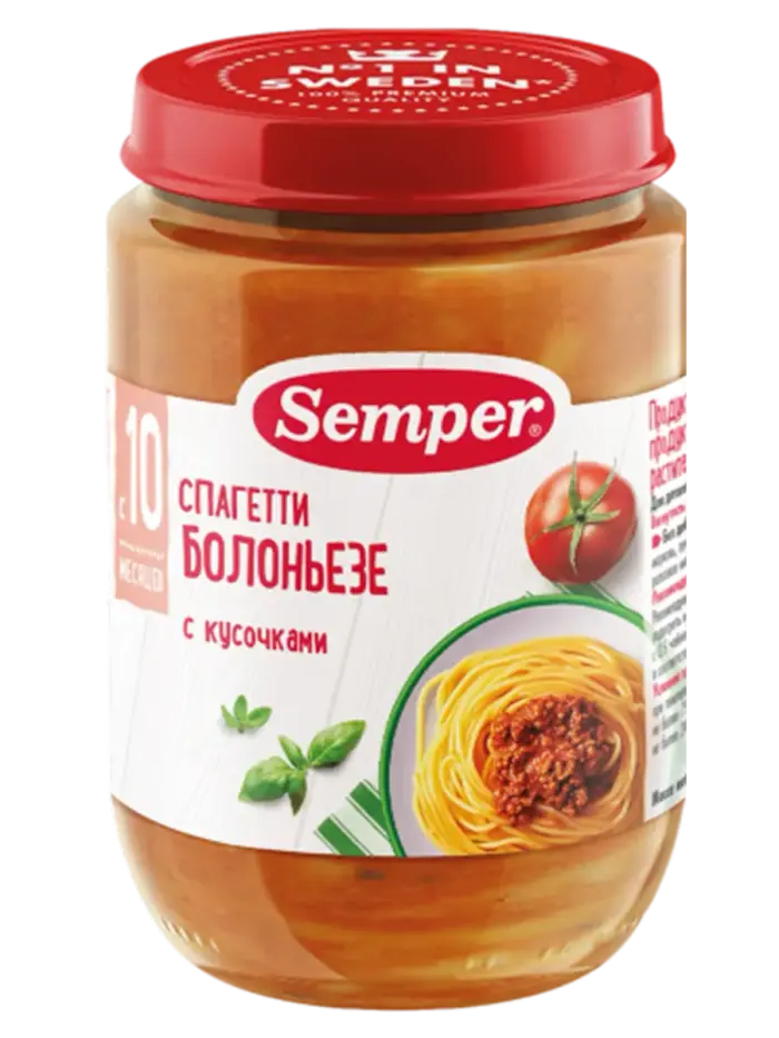 Пюре детское Semper Пюре детское Semper