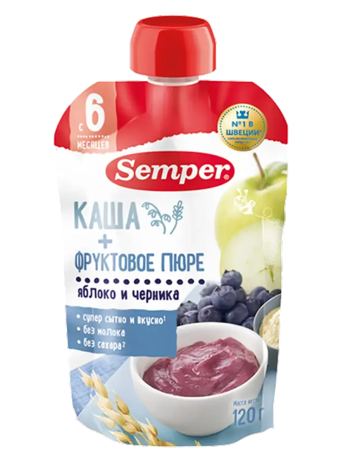 Пюре детское Semper Пюре детское Semper