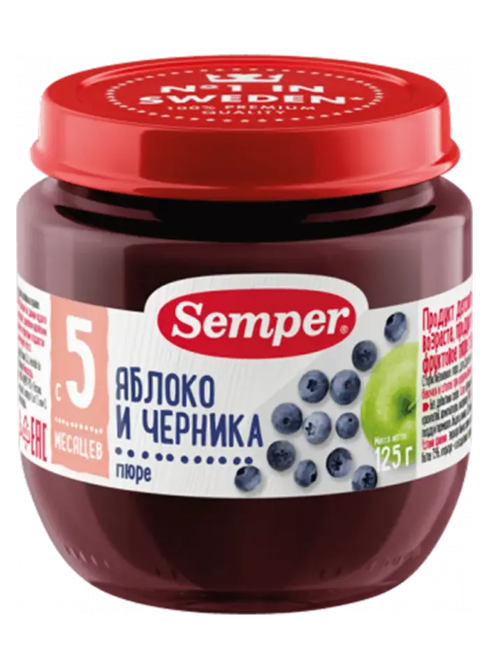 Пюре детское Semper Пюре детское Semper