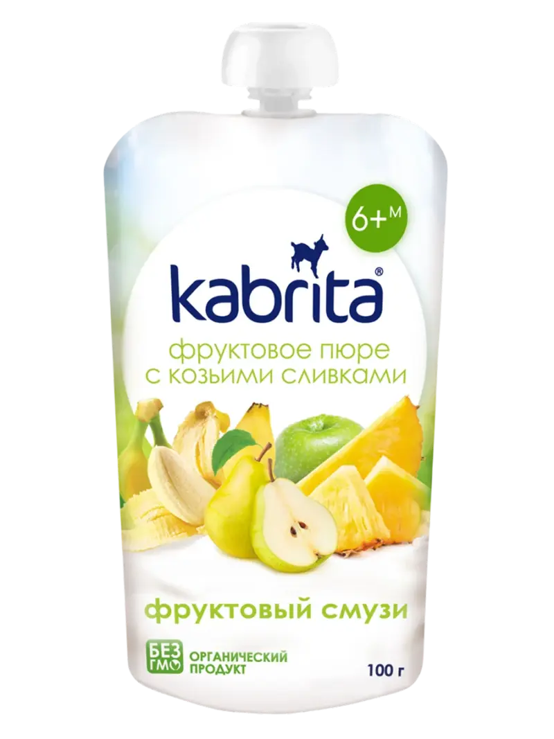 Пюре-смузи детский Kabrita фруктовый (100 г)