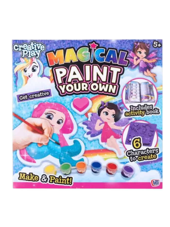 Набор для творчества Раскрась фигурку Единорог HTI Paint Your Own Unicorn