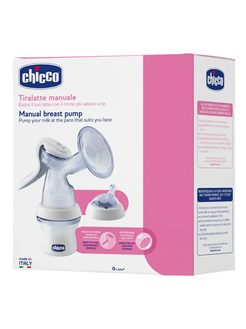Молокоотсос ручной Chicco Natural Feeling