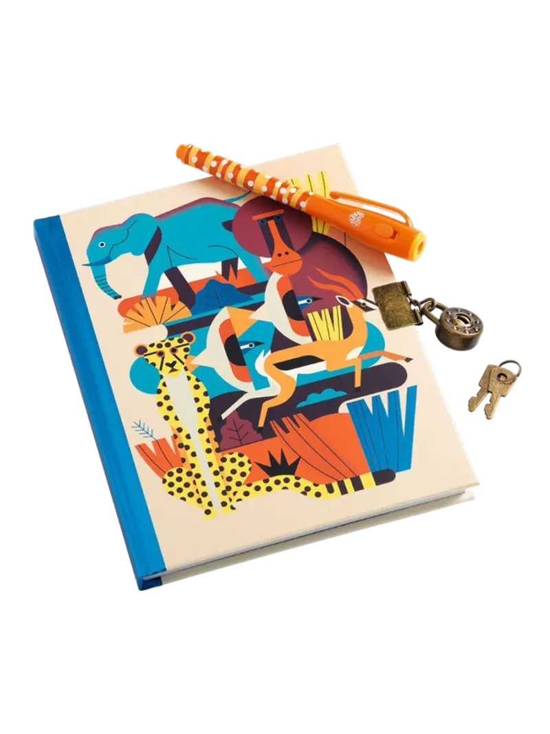 Секретный блокнот детский DJECO
