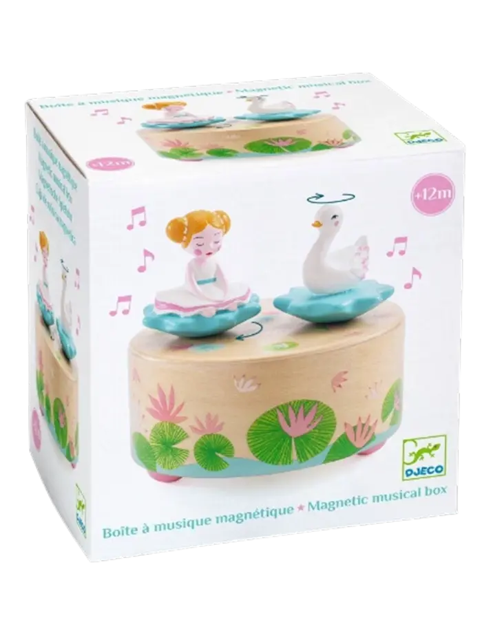 Музыкальная шкатулка магнитная DJECO Ballerina Melody
