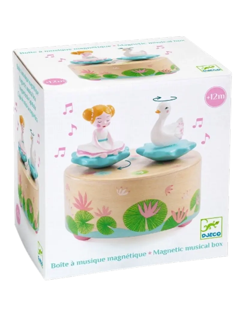 Музыкальная шкатулка магнитная DJECO Ballerina Melody
