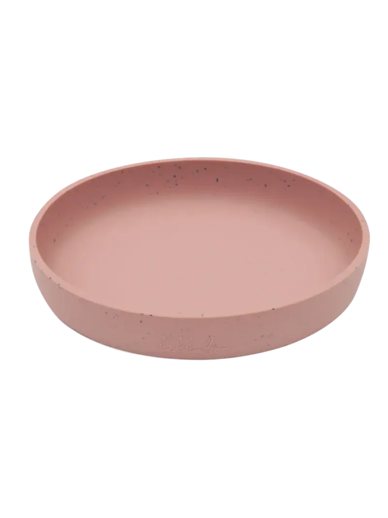 Тарелка детская силиконовая KikkaBoo Platinum Silicone Blush